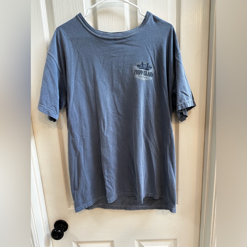 Blue comfort colors Fripp Island T-shirt